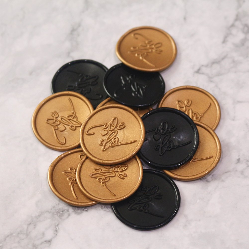 Custom Color Wax Seal Factory Direct Sales Custom Size And Design Logo For Wedding Invitation