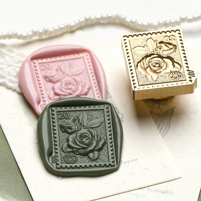 Matte Irregular Carving Series Stamp Wax Bead Embossed Metal Head Manufacturer Wholesale