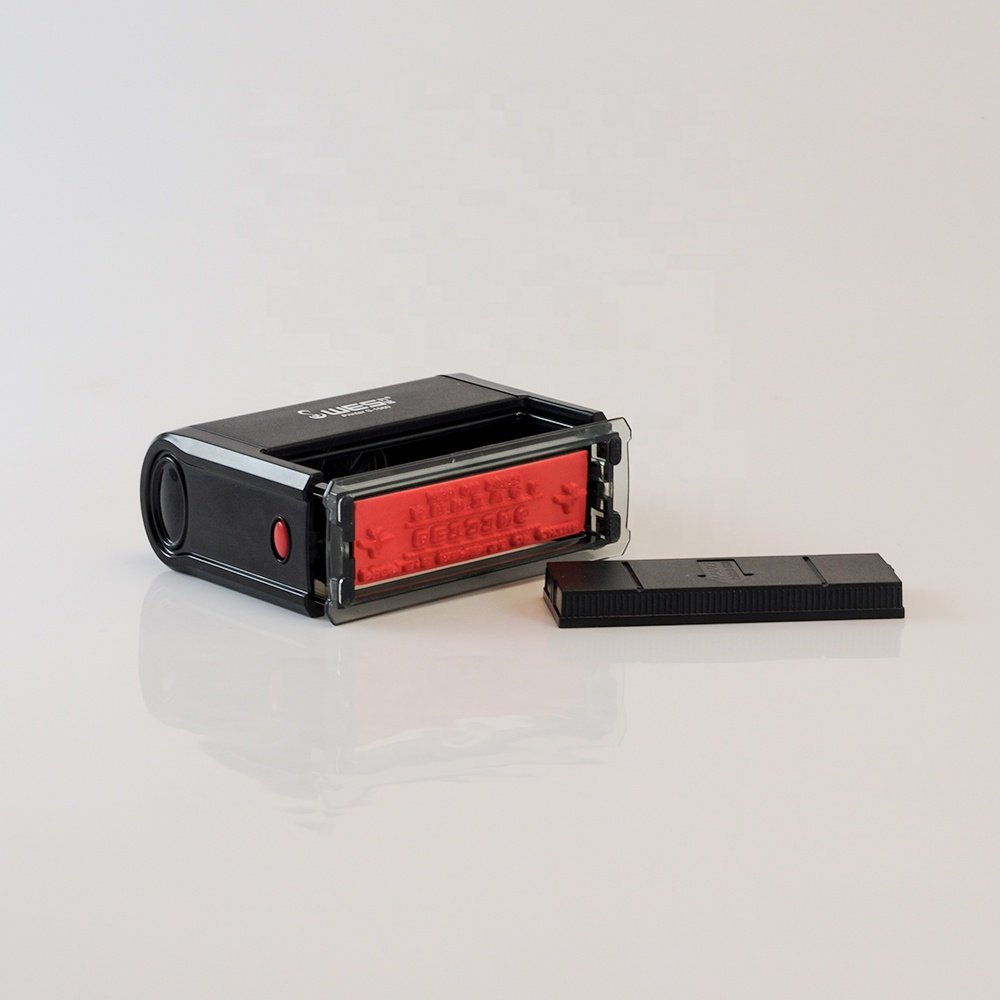 Wholesale price self inking stamp 15*60mm office stamp rectangular SELLOS