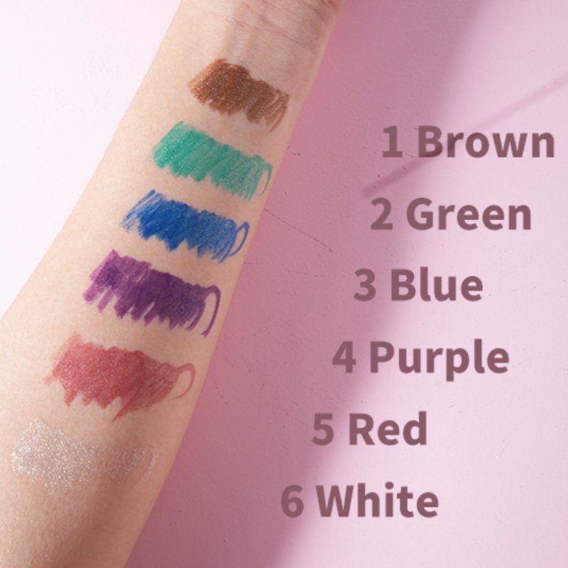 New Arrival Colorful Waterproof Factory Wholesale Cosmetics Liquid Eyeliner Eye Liner