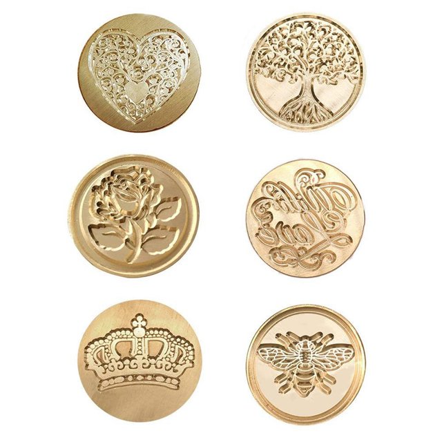 Custom Logo Sellos Wax Stamp Brass Head