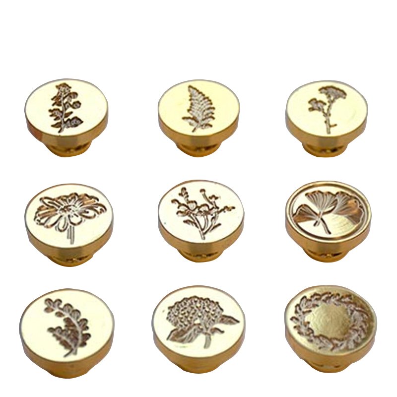 Custom Logo Sellos Wax Stamp Brass Head