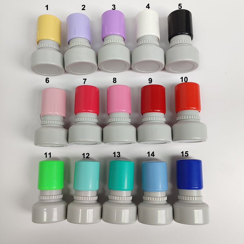 Flash Stamp HA with 7mm Foam Atom Stamp Factory Wholesale Custom Rubber Teacher Stamp Handle Ink Stationary