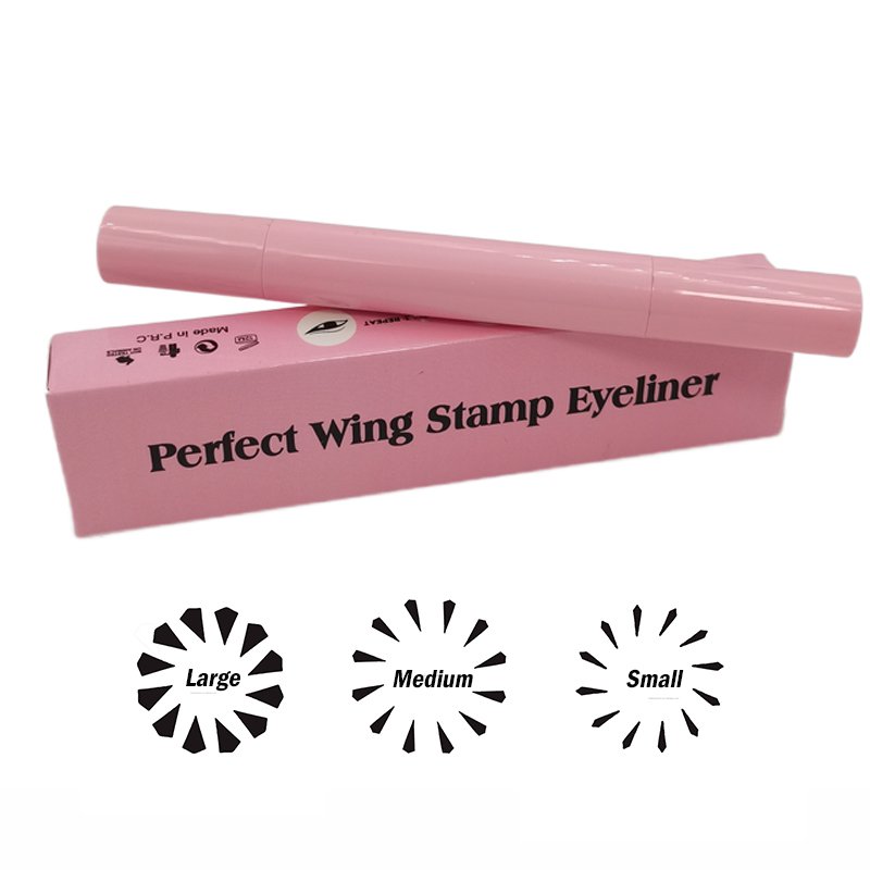 Cat Eye Makeup cruelty free pen Sexy Double-end vegan Winged Eyeliner eraser Stamp Waterproof Liquid organic Eye liner