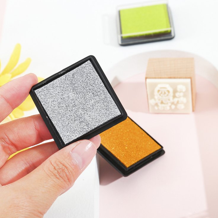 2021 Inkpad Craft Oil Refill DIY Ink Pads for Rubber Stamps Fabric Scrapbook Wedding Decor Fingerprint Ink Stamp Pad