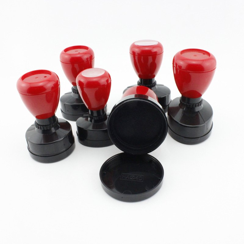 Flash Foam Stamps Photosensitive ha Pre Ink Flash Stamp with 7mm Rubber