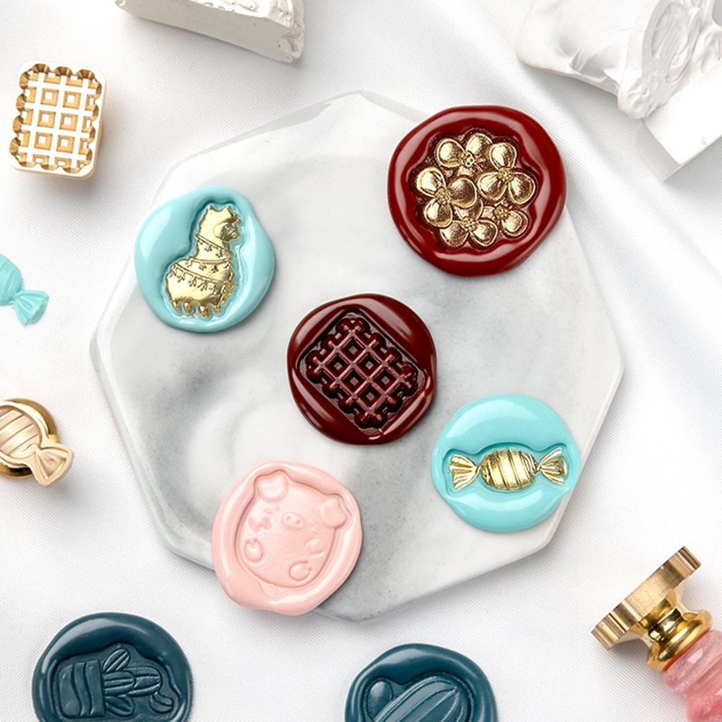 Irregular Relief Art Series Stamp Set Head/Envelope Invitation Letter Sealing Wax Self Printing Stamp/Manufacturer Wholesale