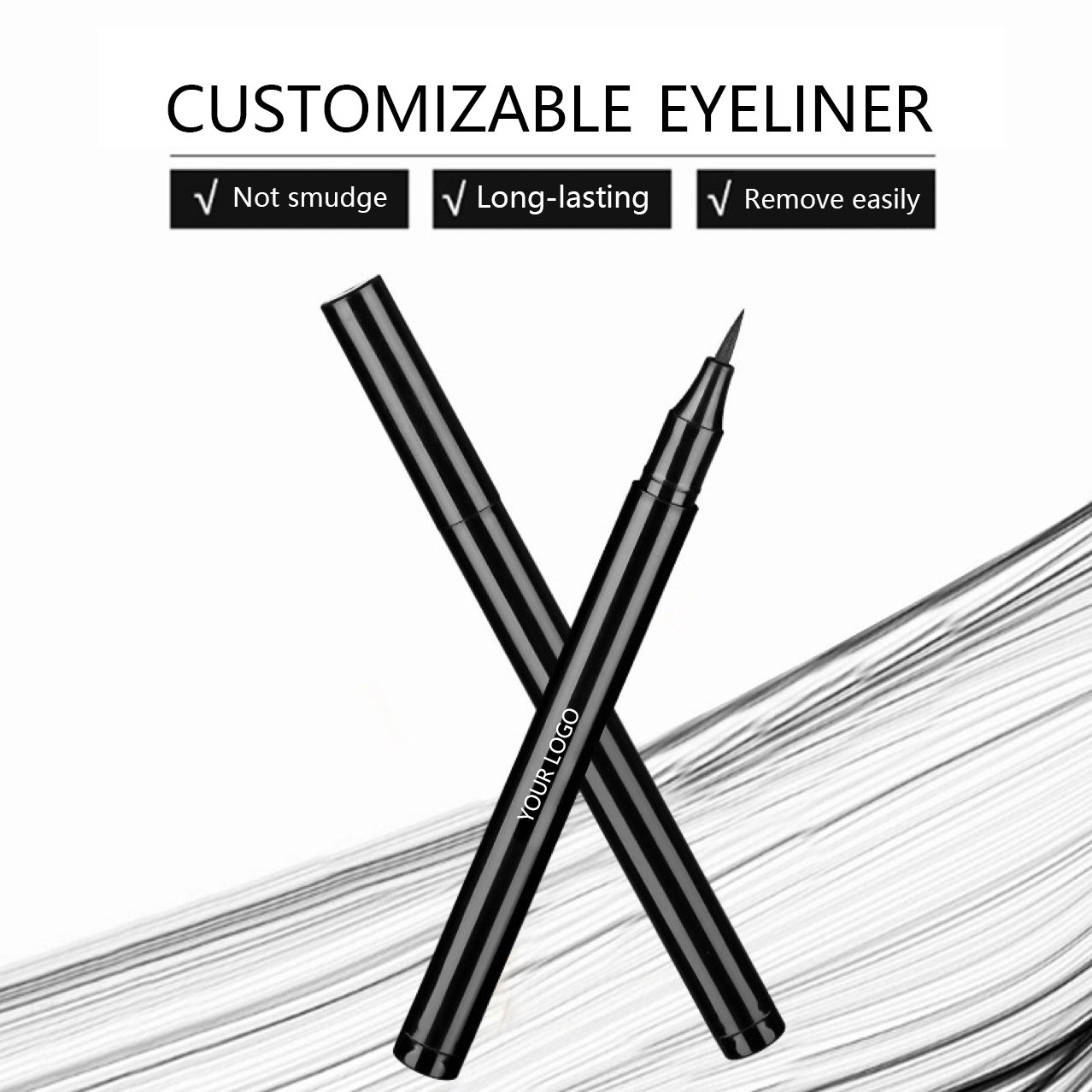 No Glue Eyeliner 6Ml Long Lasting Waterproof Magnetic Eyelashes Eyeliner