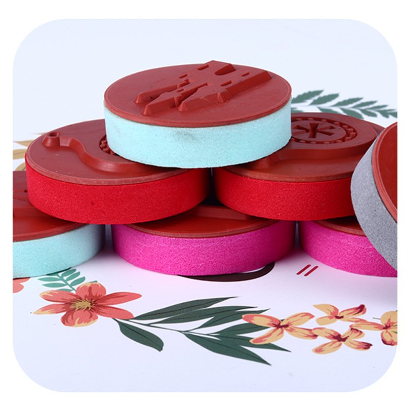 Hot sale custom name cartoon flash stamp toy fabric stamps personalized stamps