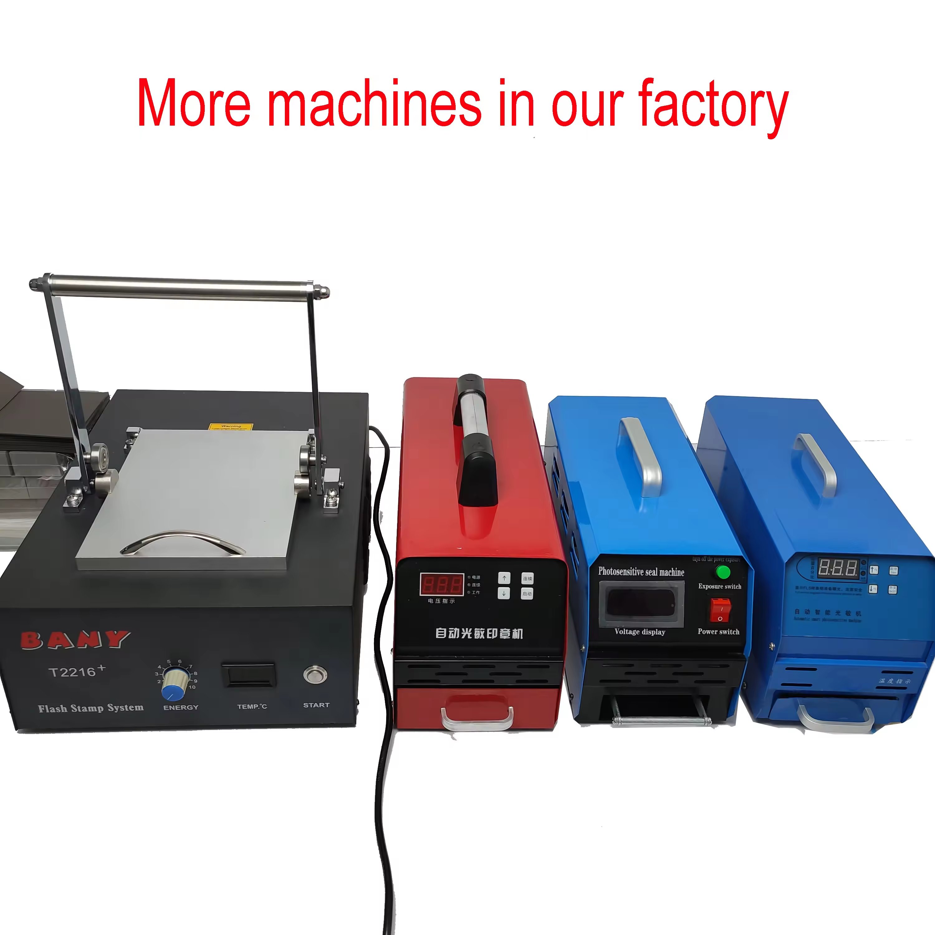 Full Automatic Rubber Photo Sensitive Flash Stamp Machine Seal Maker Photosensitive Seal Stamping Making Machines