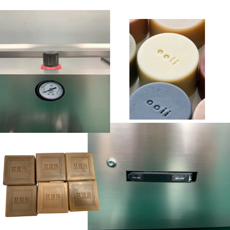 Cosmetic Soap Detergent Laundry Soap Stamp Printing Machine Bathing Soap Printer For Sale