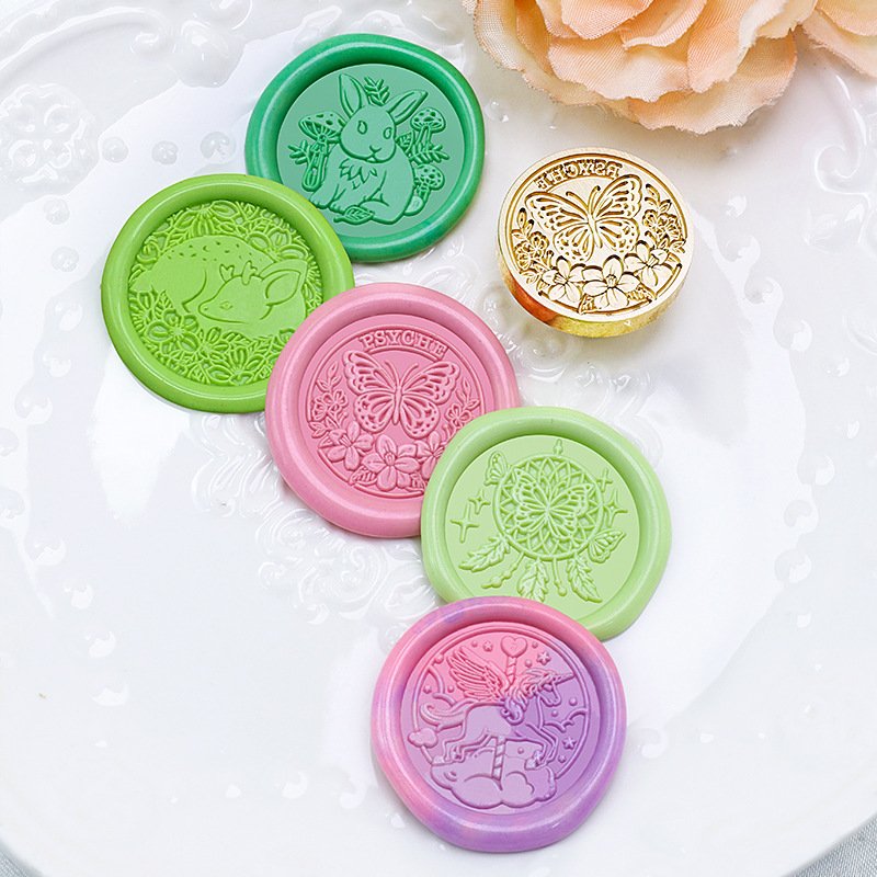 Best Price Animal Series Zoo Panda Hedgehog Wax Seal Stamp Head