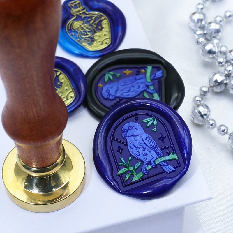 Best Price Animal Series Zoo Panda Hedgehog Wax Seal Stamp Head