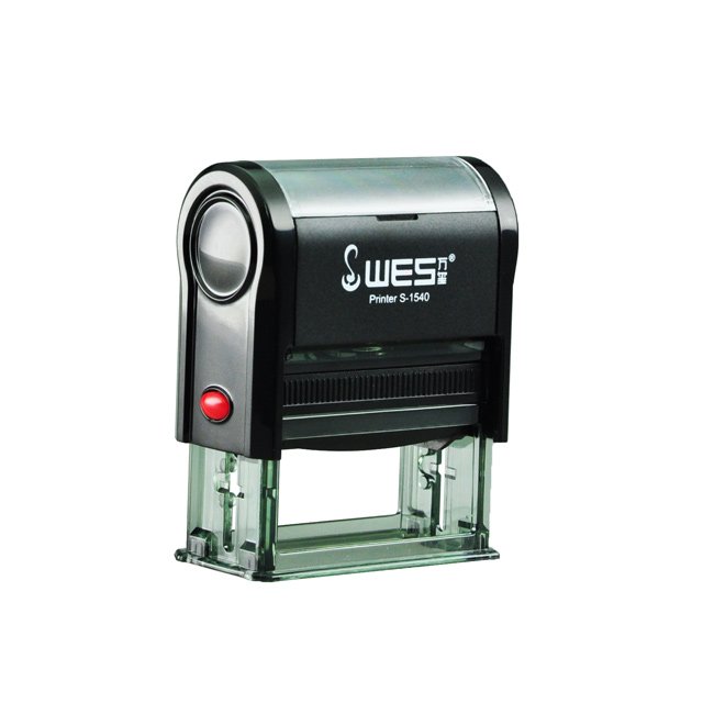 WES self-inking stamp AUTO STAMP MACHINE SELLOS Automatic numbering SEALS DATE SEALING rectangle 15*40mm