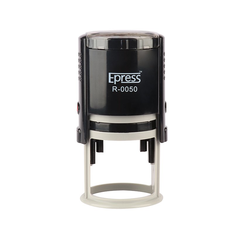 Customized Office Business Logo Self-inking Stamps Texts Plastic Self Inking Rubber Stamp