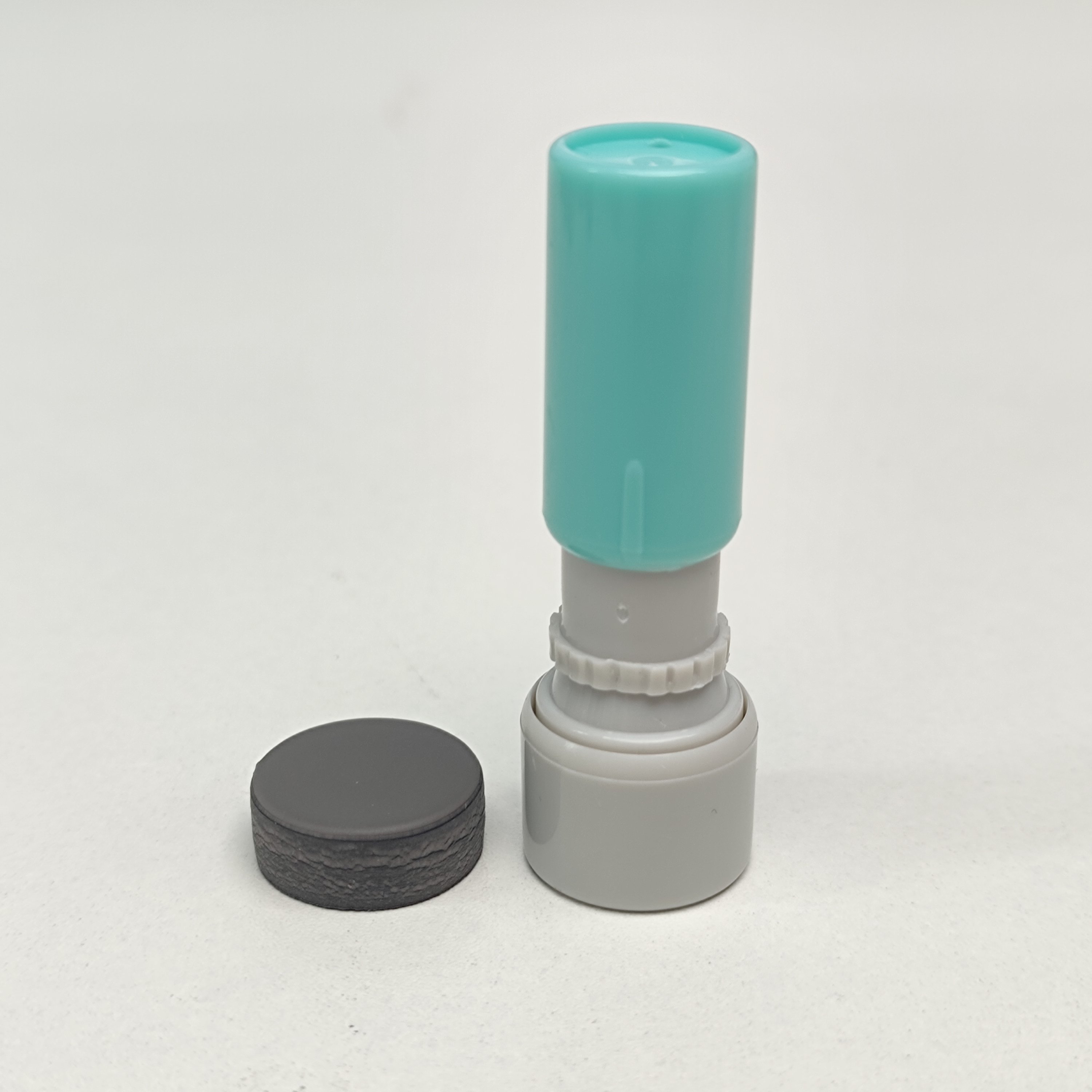 HA Stamp Holder Flash Foam Stamps Round Flash Stamps ha Pastel