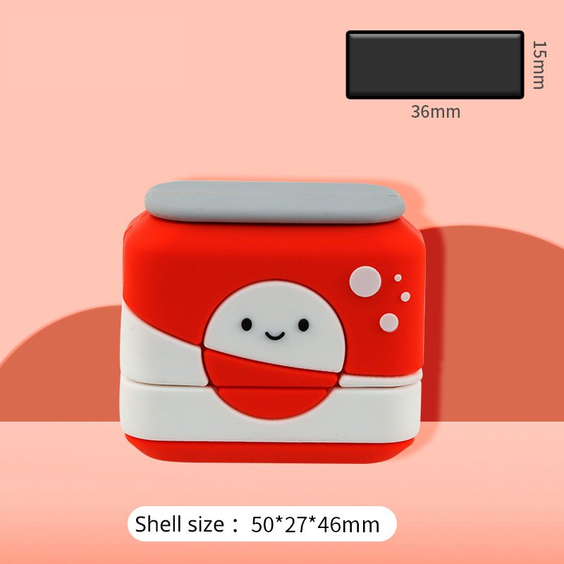 Waterproof Plastic Fabric Ink Stamps Kids Name Toy Flash Stamps