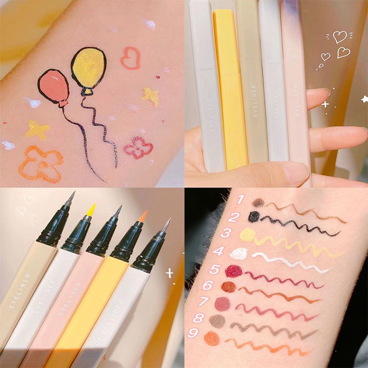 Best Selling Water Activated Eyeliner Pencil 6Ml Waterproof Vegan Eyeliner Adhesive