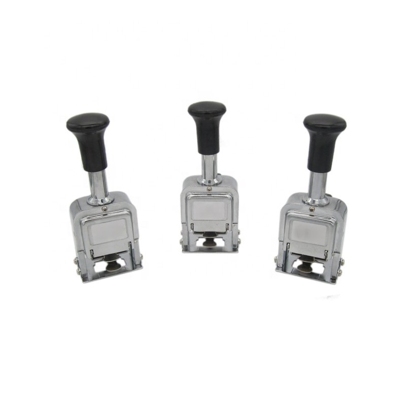 Quality office used 5 numbers printing 5-wheel economy numbering machine auto number stamp