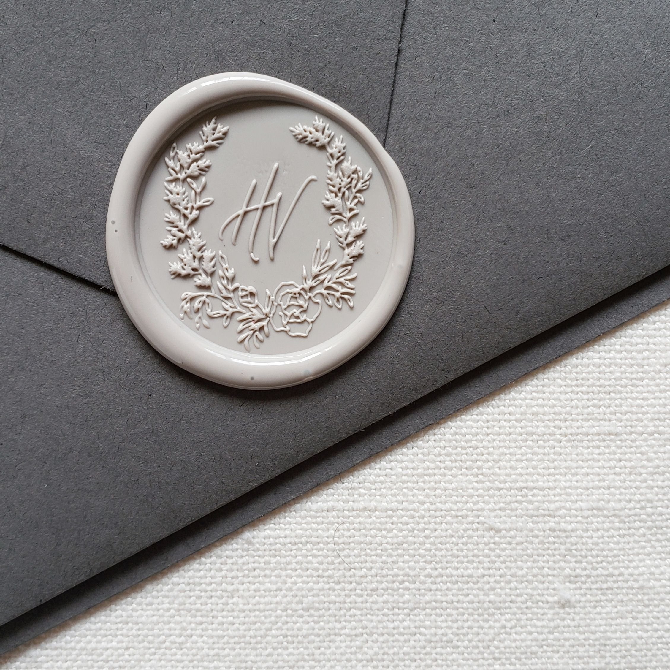 Custom Brand LOGO Wax Stamp Self Adhesive Sealing Wax Stickers For Packing Decorate