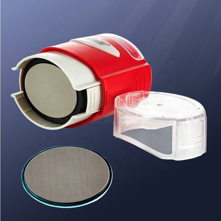 2020 Hot Sale!!! Round KL-040/042 Series Flash Stamp DIY Photosensitive Self-inking Seal Price for Deskmate Company School