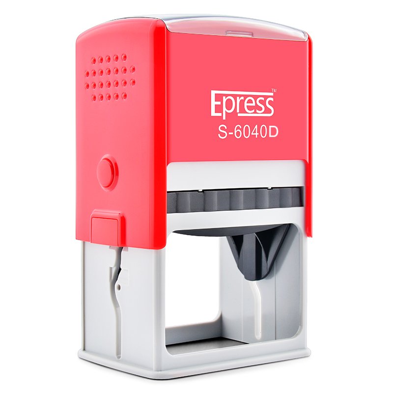Customized Rubber Date Stamp With Name | Self Inking Date Stamps | Adjustable Date & Number Stamps Size: 60x40mm
