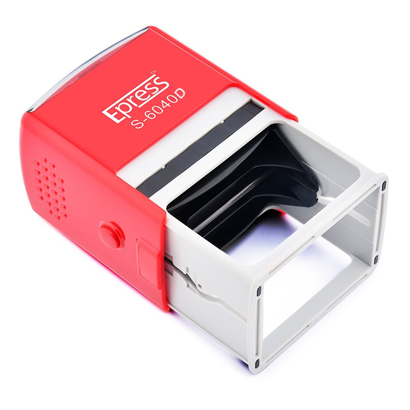 Customized Rubber Date Stamp With Name | Self Inking Date Stamps | Adjustable Date & Number Stamps Size: 60x40mm