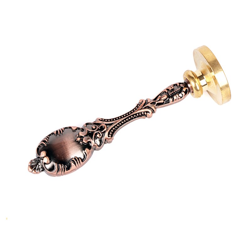 Custom Soap Copper Brass Cube Logo Sealing Wax Seal Stamp personalised heart metal handles