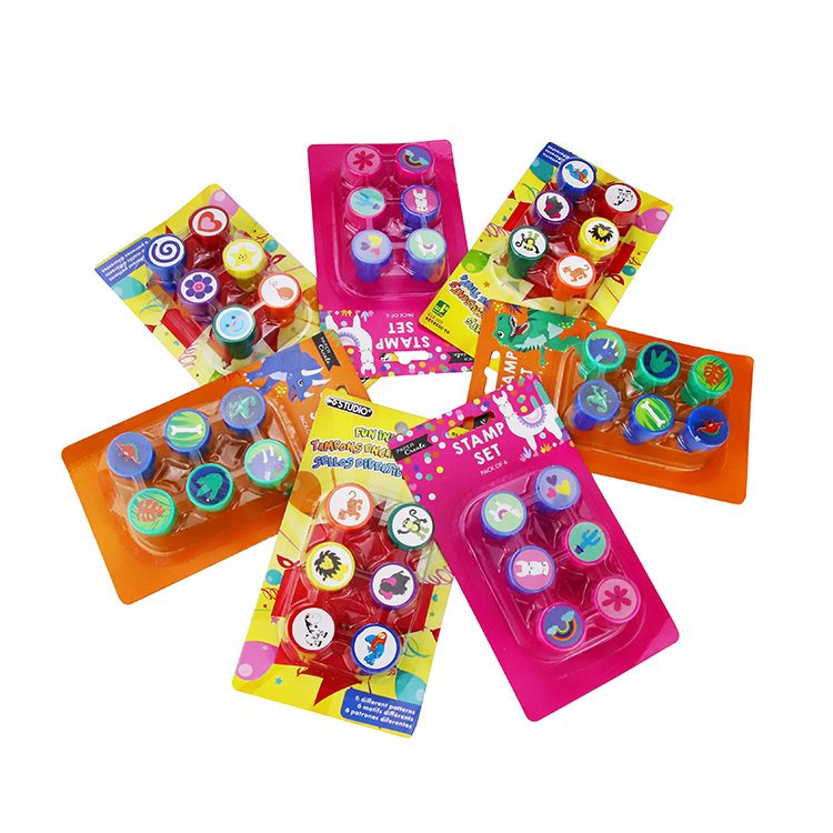 Hot sale high quality Wholesale Gifts Children Toy Plastic Seal Rubber Self Ink Stamp