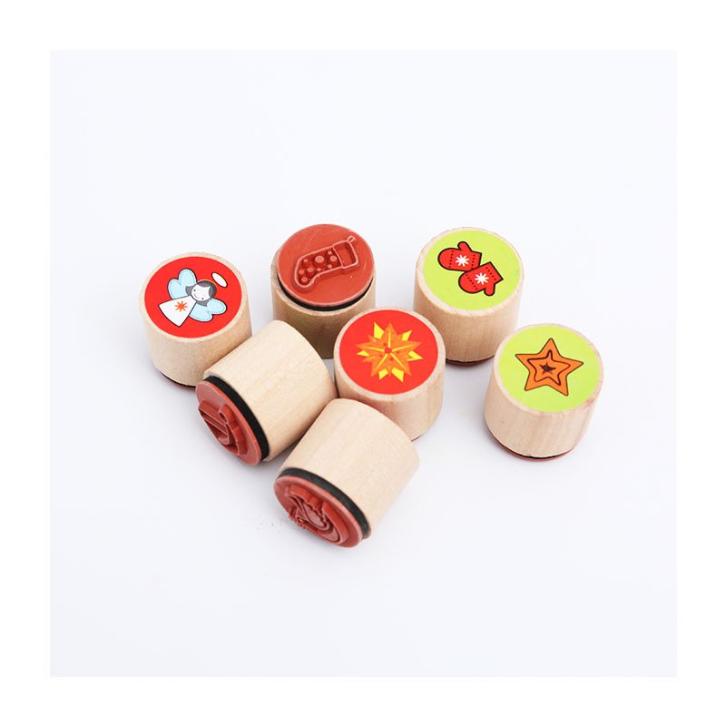 Universal Manufacturer Ink Stamp Quality European Style Wood Stamp Invitations for Retail Decoration Invitation card Wood Stamp