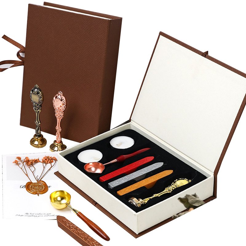 Paper Box Series Stamp Solid brass stamps, embossed stamps, wax beads, metal heads, stamps,manufacturers, wholesale