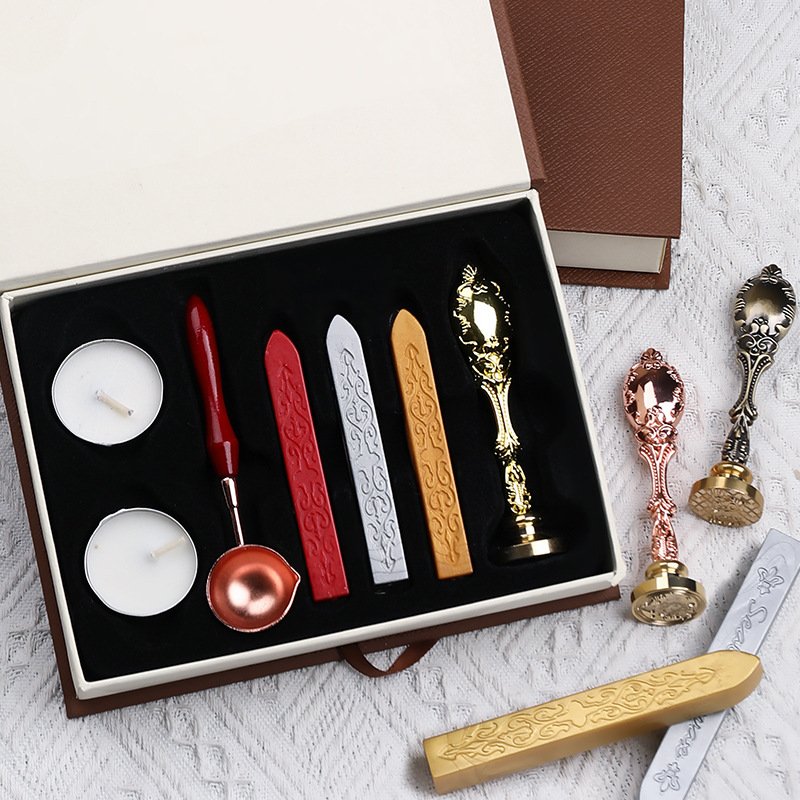 Paper Box Series Stamp Solid brass stamps, embossed stamps, wax beads, metal heads, stamps,manufacturers, wholesale