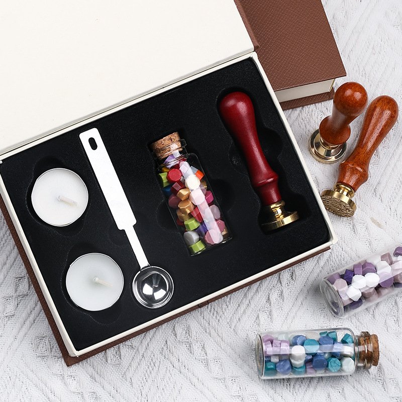 Paper Box Series Stamp Solid brass stamps, embossed stamps, wax beads, metal heads, stamps,manufacturers, wholesale