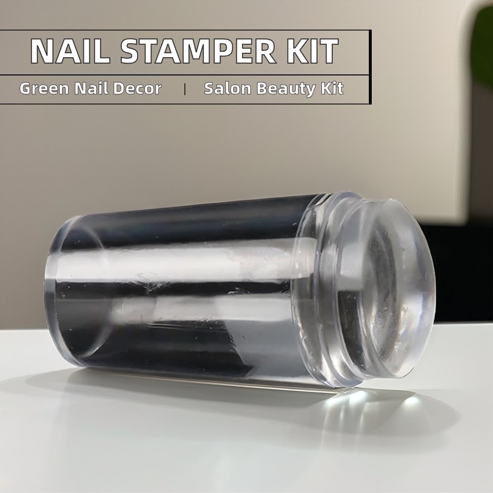 Nail Aid Nail seal French white edge style printing Nail Stamper