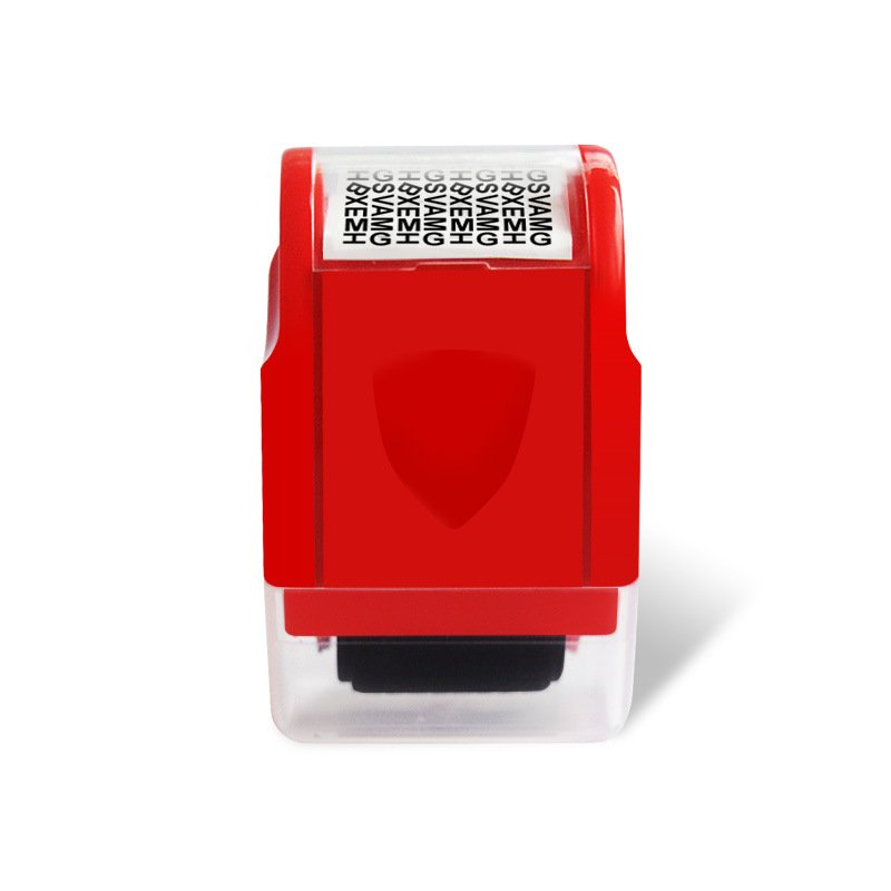 Express Delivery Roller Garbled Code Block Privacy Seal Stamp Confidentiality Form Accepted with Smearing Stick