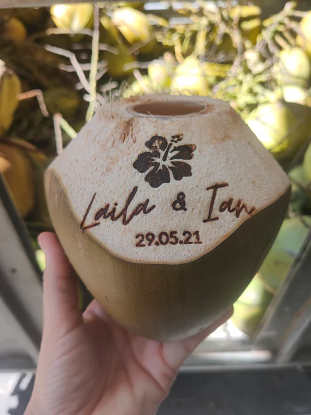mark coconut food leather wood craft art work brass stamp brand carving OEM Customized DIY Personalize event home kitchen Tools