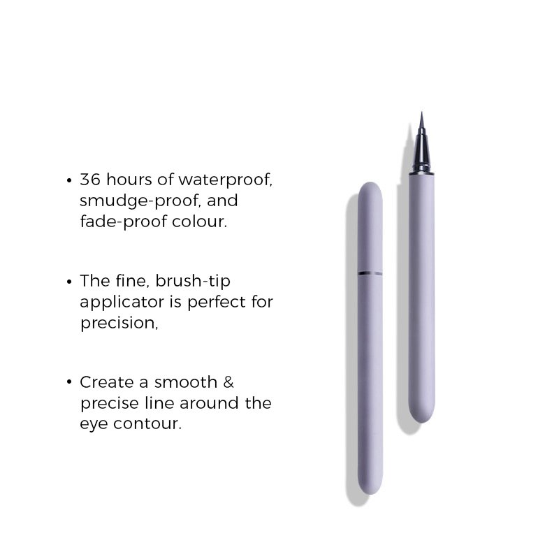 Wholesale Vegan Liquid Eyeliner Pencil Custom Oil Free Makeup Waterproof Matt Eyeliner