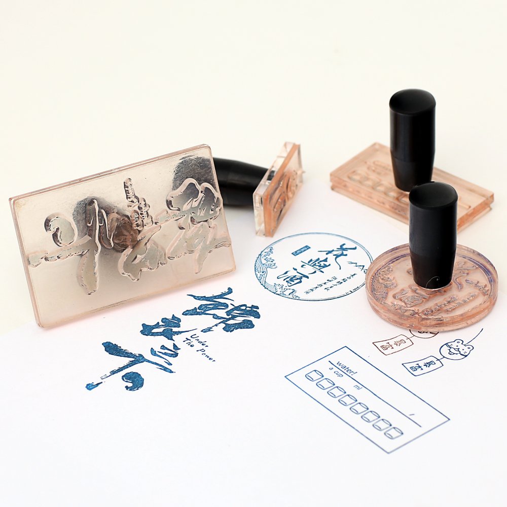 acrylic stamp different pattern acrylic embosser stamp custom acrylic stamp