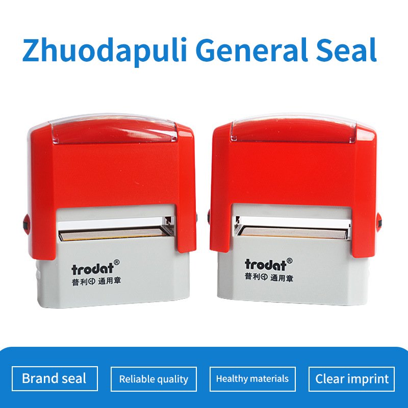 Specially Excellent Trodat4911 Self-Imprinting Office Rubber Stamp Plastic Automatic Self-inking Stamp for DIY Use
