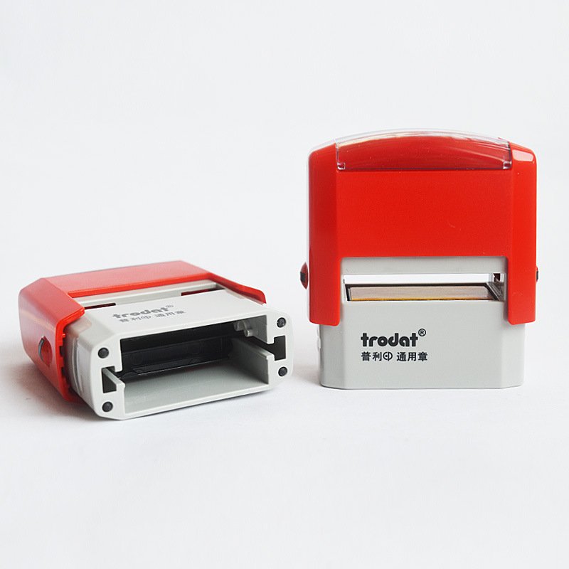 Specially Excellent Trodat4911 Self-Imprinting Office Rubber Stamp Plastic Automatic Self-inking Stamp for DIY Use