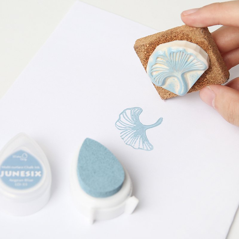 40 Colors Tear Drop Ink Pad Stamp DIY Craft Inkpad Home Decor Acid Free Heat Drying Pigment Ink Pads for Rubber Stamp