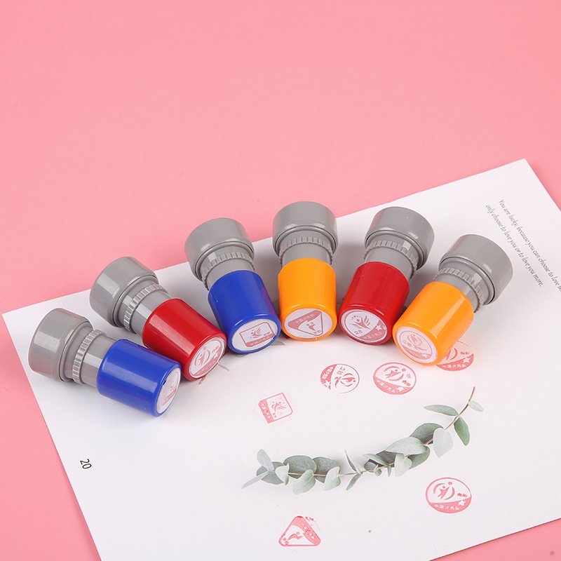 custom small round stamp personalized stamps