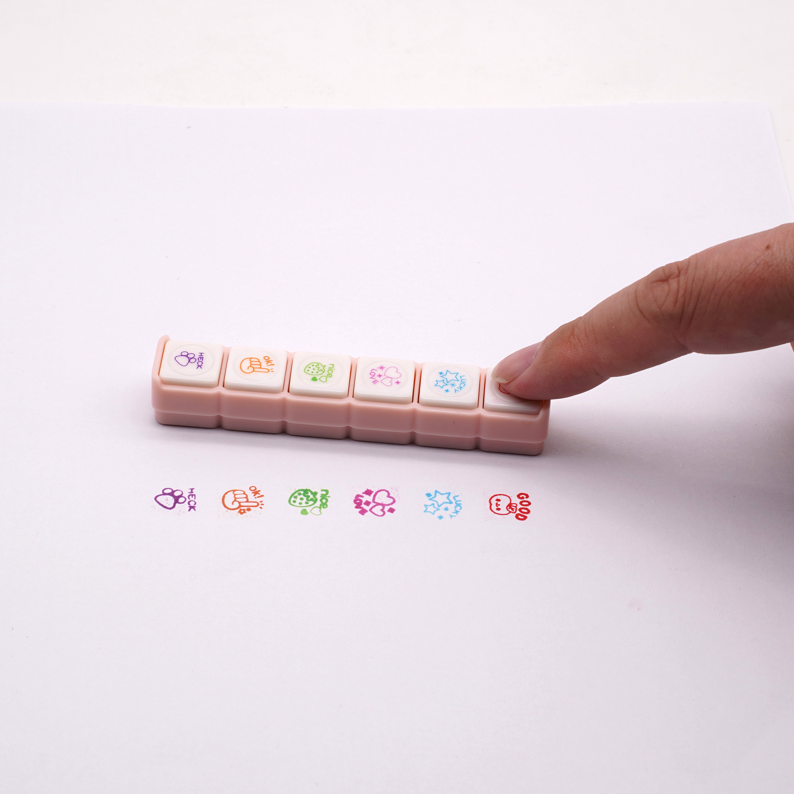 children stamp kids toy flash new design colorful stamp