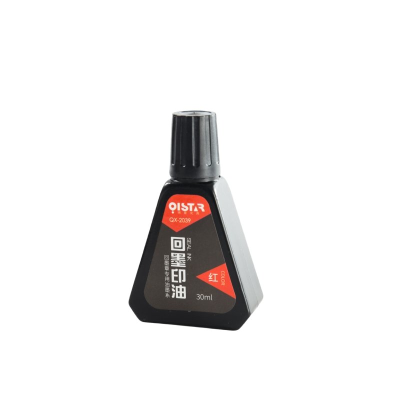 Hot Sale Oem Color Stamp Pad Ink Self Inking Stamp Ink Refill For Office Use Bottle Packing