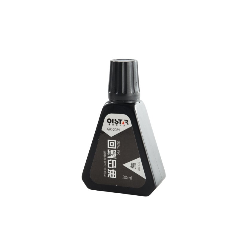 Hot Sale Oem Color Stamp Pad Ink Self Inking Stamp Ink Refill For Office Use Bottle Packing