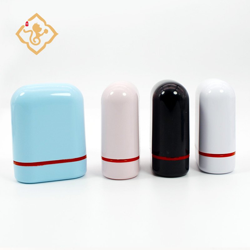 Wholesale office stamp high quality popular 10*30mm rubber business stamp
