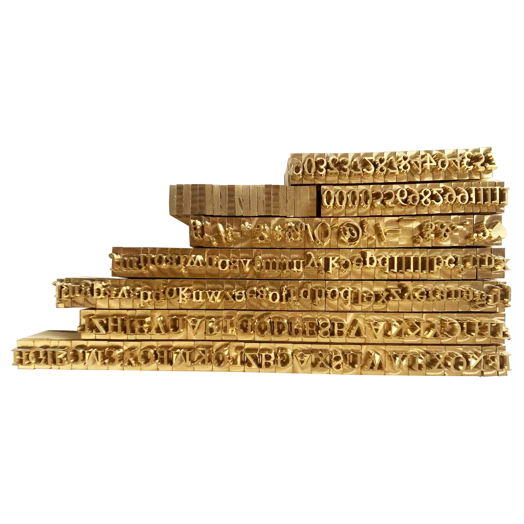 Factory Hot Sales Custom Logo Metal Sheet Embossing Copper Brass Stamps For Household Product Mold