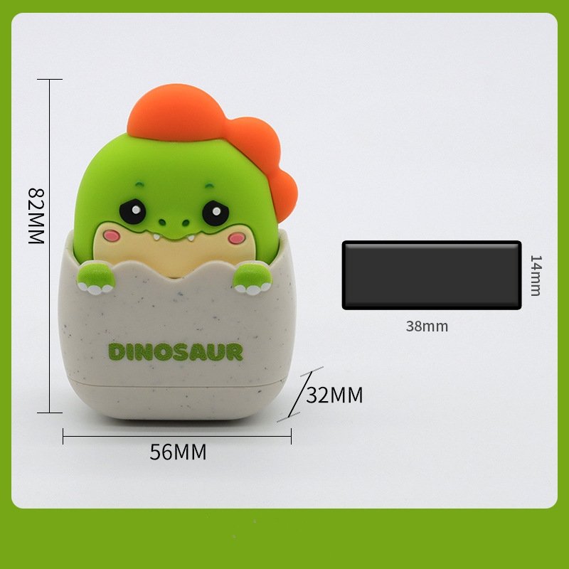 Children Name Logo Fabric Kids Toy Stamp Automatic Washable Waterproof Ink Stamp Cartoon Kids Name Flash Stamp