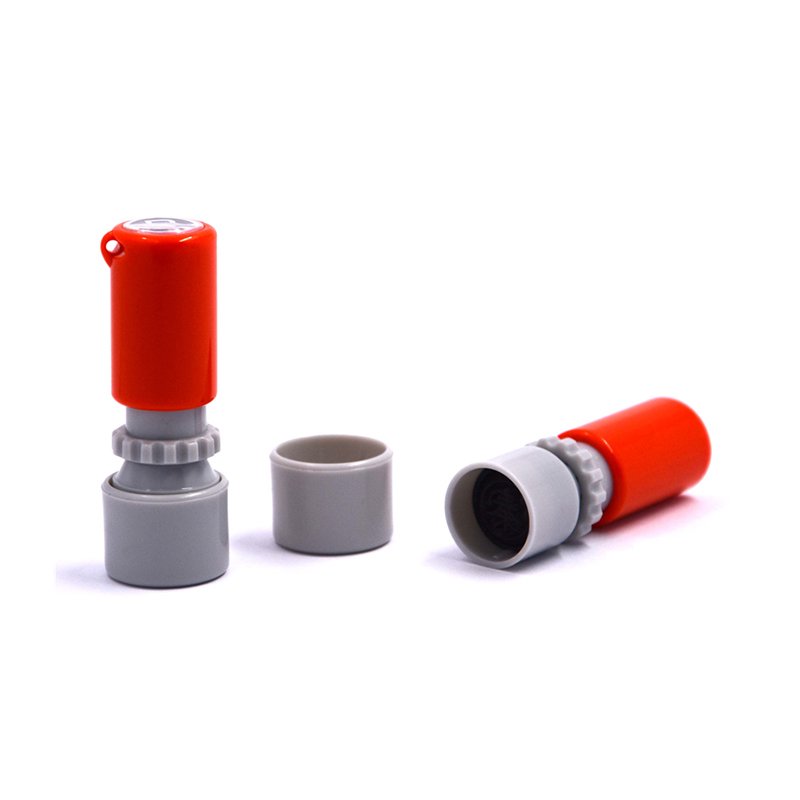 Plastic Material And Self-inking Stamp Type Office Stamp