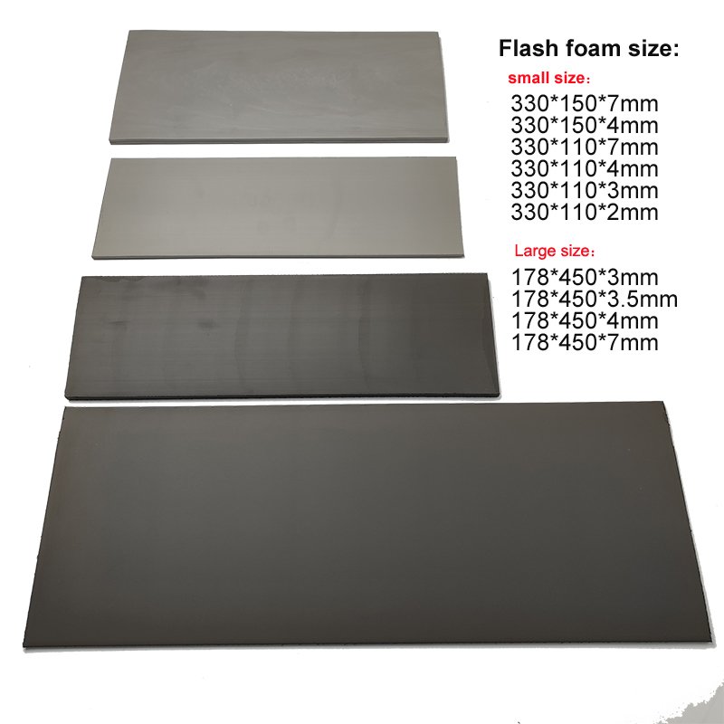 Flash Stamp Rubber Sheet For Stamp Making By Flash Machine Grey 2 3 4 7 mm Flash Foam Stamp